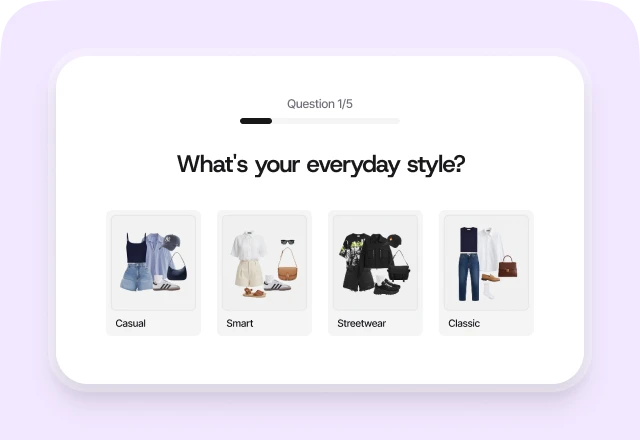 Quizell features card image