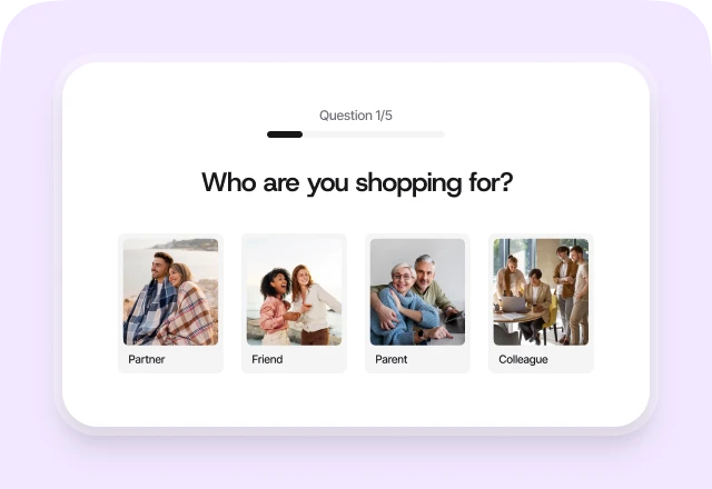 Quizell features card image